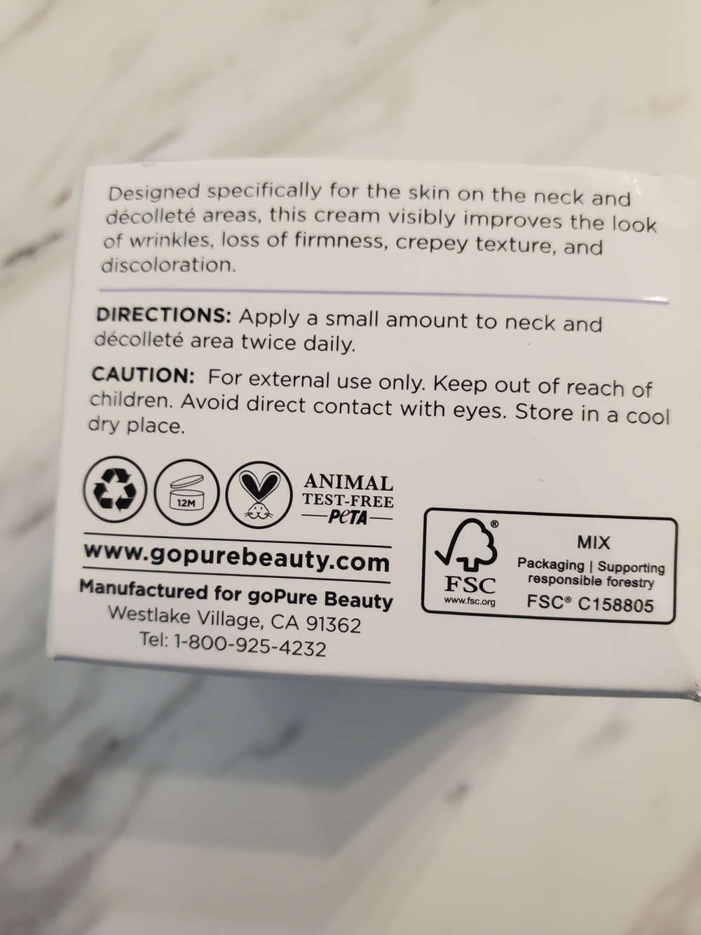 GOPURE Tighten & Lift Neck Cream - Picture 6 of 6